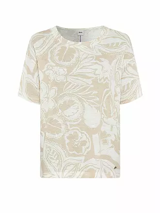 BRAX | T-shirt in lino CANDICE | creme